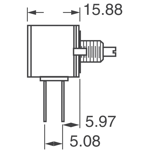 81A1A-B28-A15L Bourns Inc.  Rotary Potentiometers Rheostats